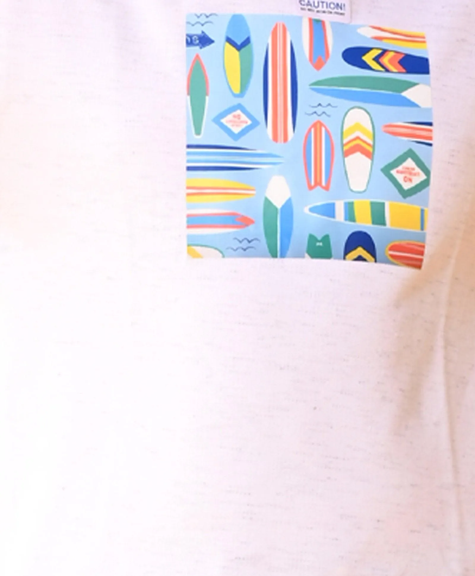 NO LIFEGUARD WHITE SHORT SLEEVE BOYS T-SHIRT - WHITE
