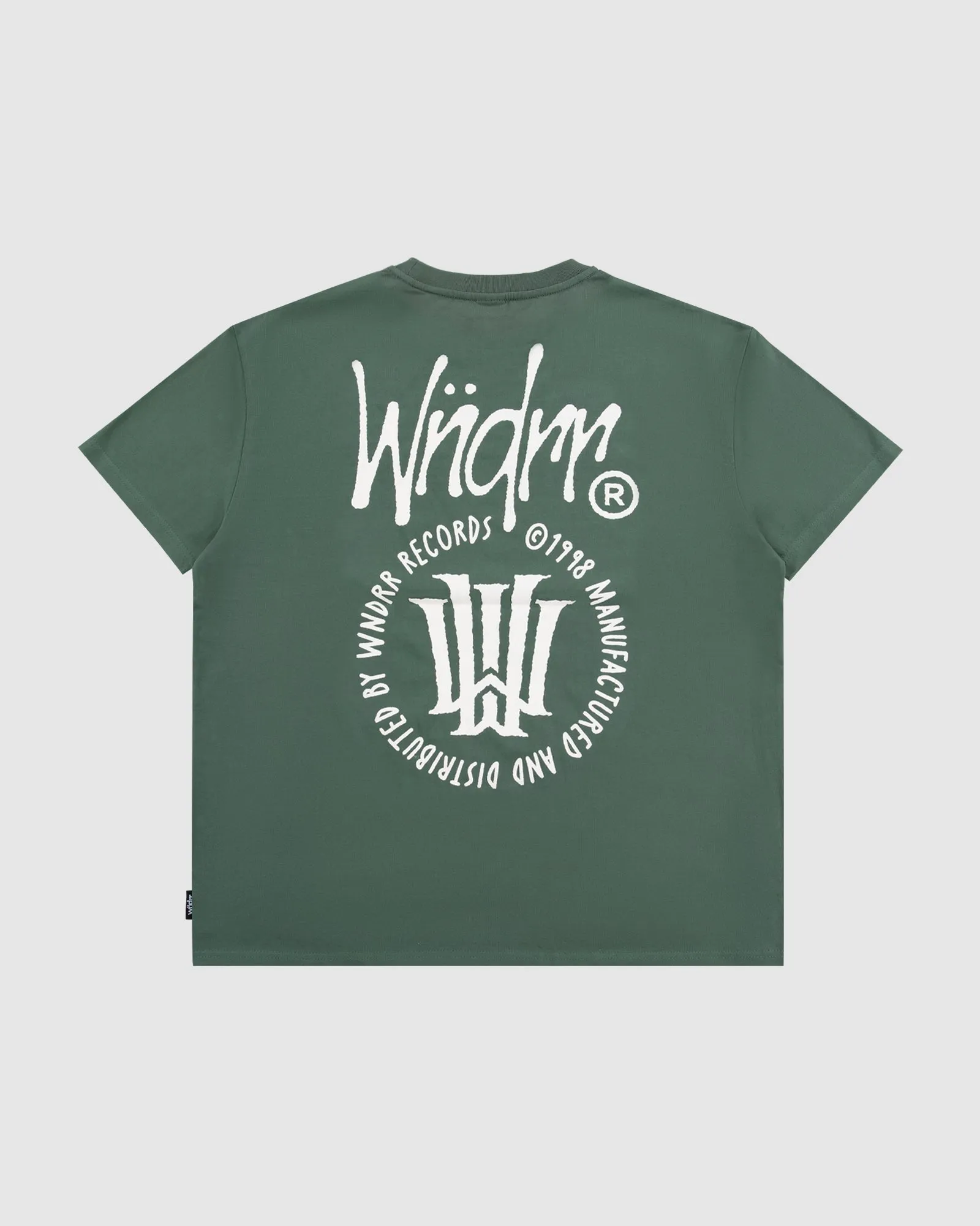NOISE BOX FIT TEE - DARK GREEN
