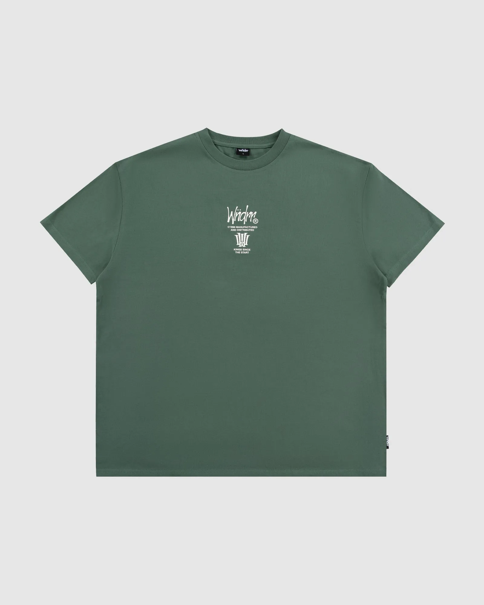 NOISE BOX FIT TEE - DARK GREEN