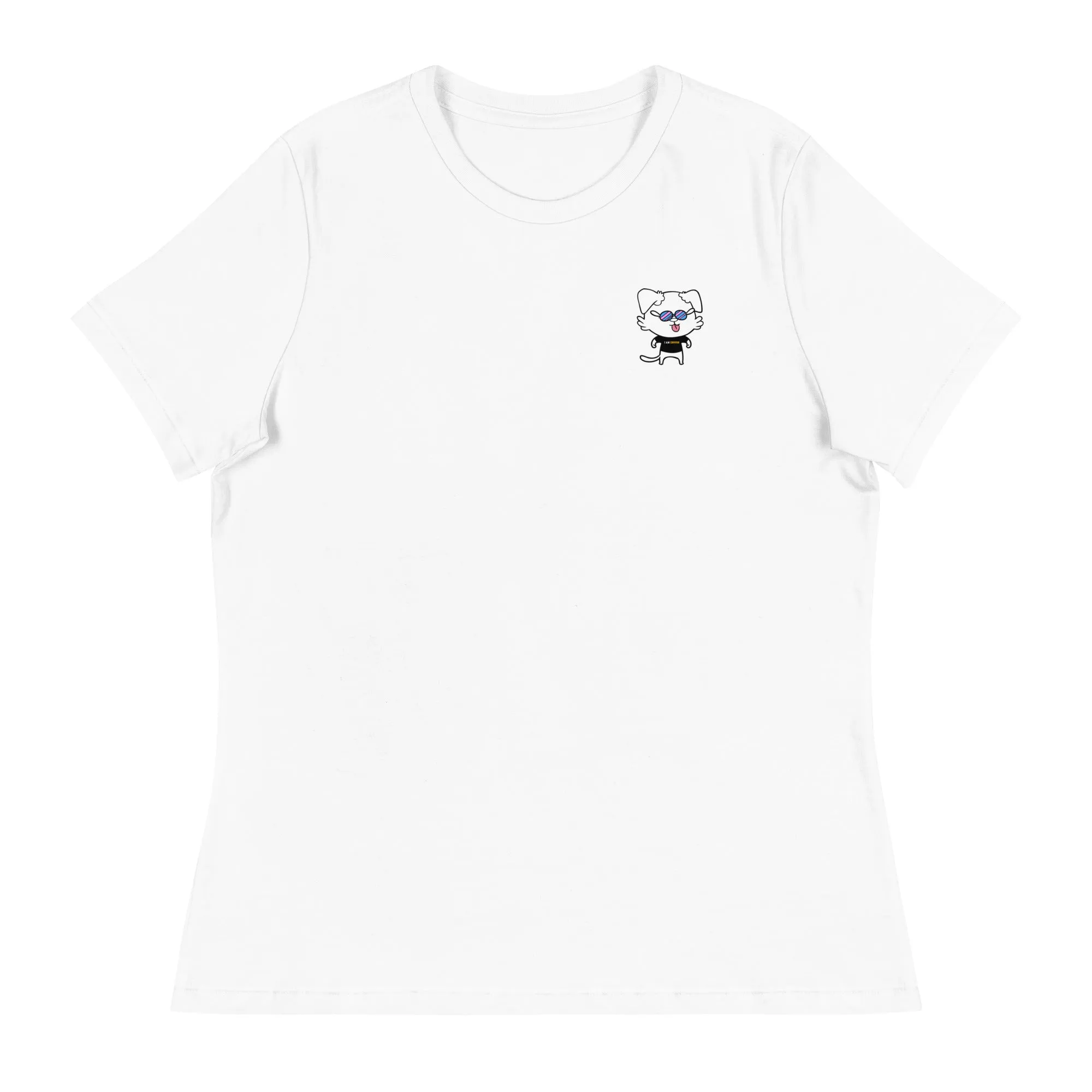 NOT THE LITTLE GUY Collection Mascot Mental Health Women's Relaxed T-Shirt
