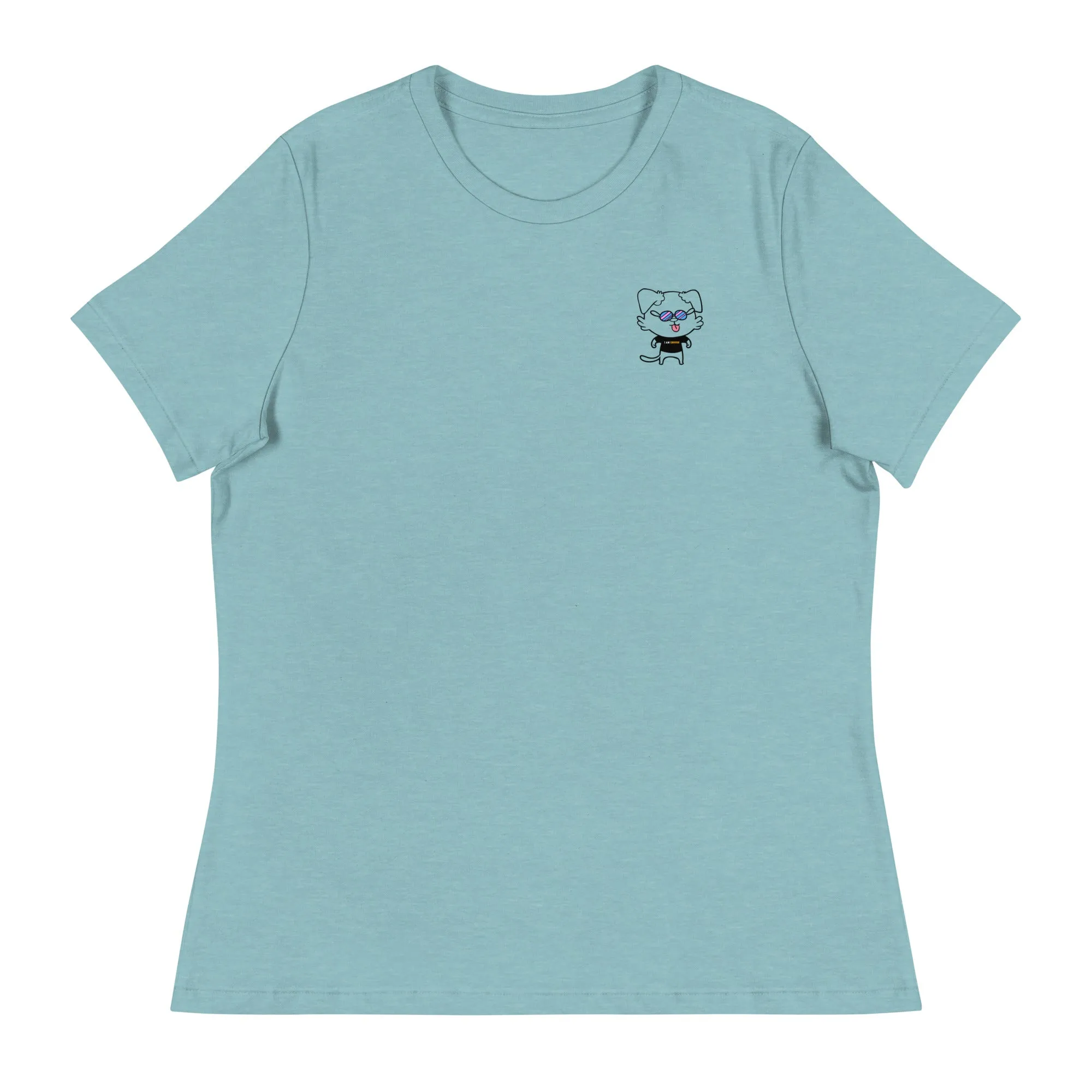 NOT THE LITTLE GUY Collection Mascot Mental Health Women's Relaxed T-Shirt