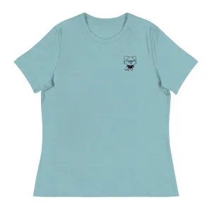 NOT THE LITTLE GUY Collection Mascot Mental Health Women's Relaxed T-Shirt