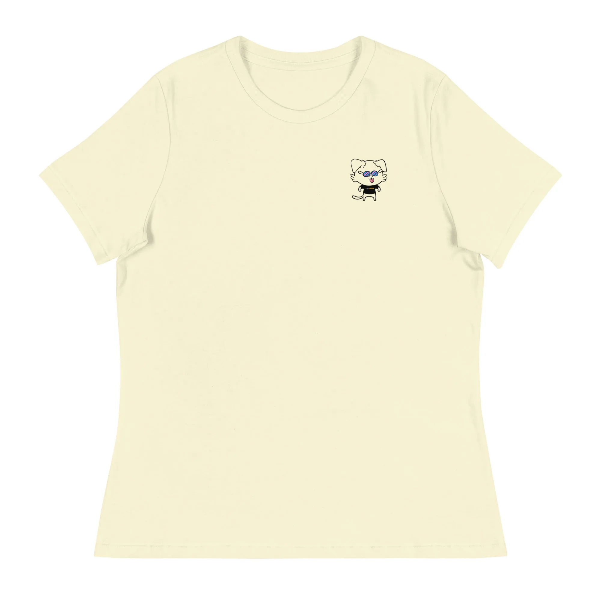 NOT THE LITTLE GUY Collection Mascot Mental Health Women's Relaxed T-Shirt