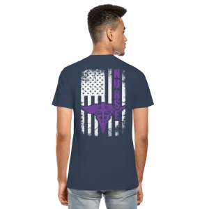 Nurse Flag Men’s Premium Organic T-Shirt (CK1808)