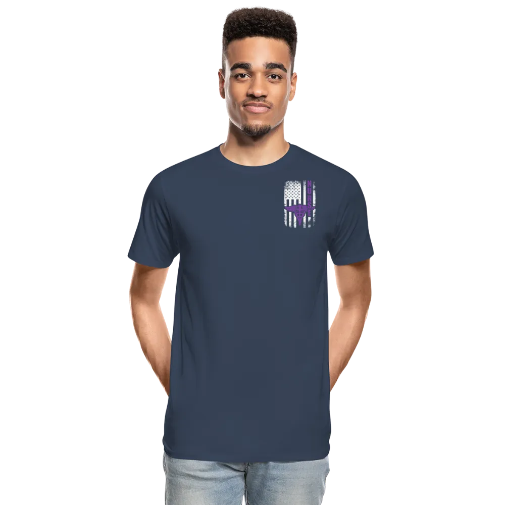 Nurse Flag Men’s Premium Organic T-Shirt (CK1808)