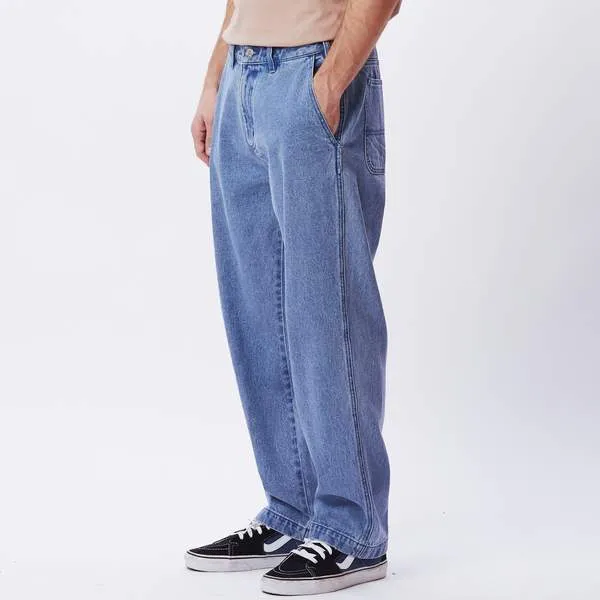 OBEY HARDWORK CARPENTER DENIM LIGHT INDIGO