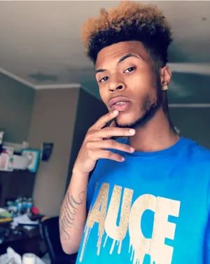 OG Gold Glitter Sauce | Blue Tee