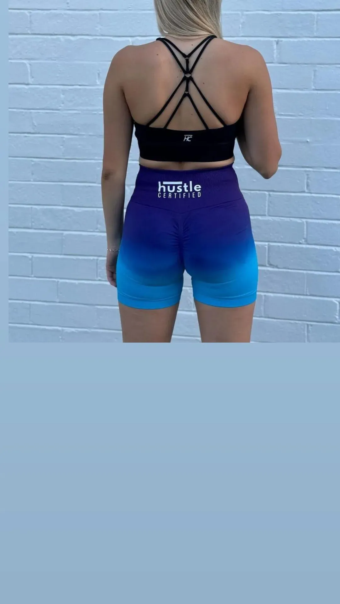 Ombre Fitness Shorts