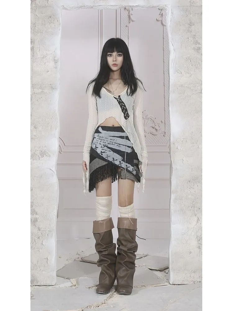 Original design thin lace shirt【s0000002443】
