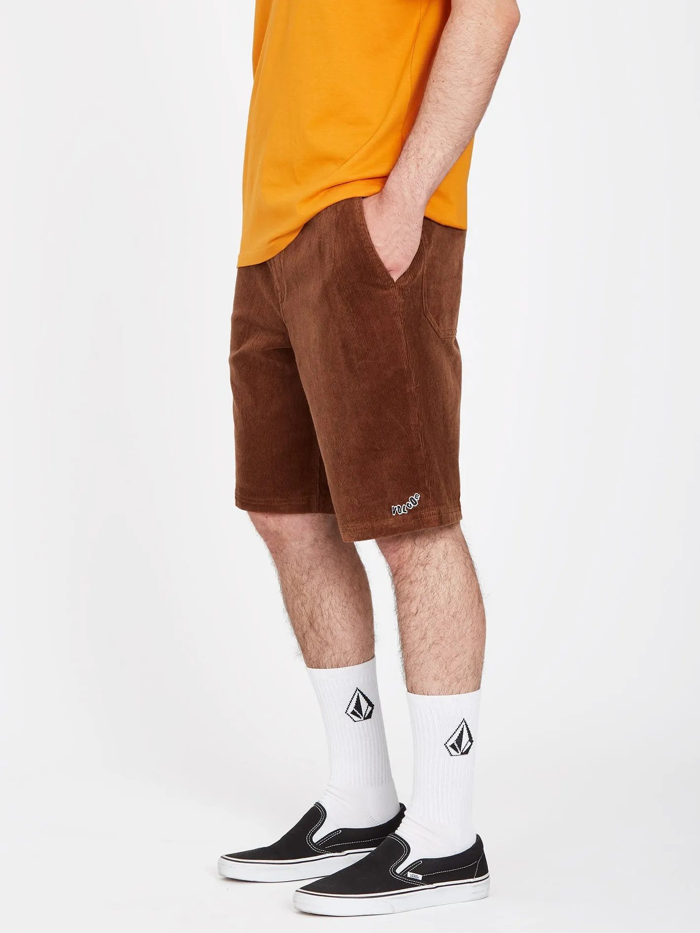 Outer Spaced 21" Shorts - BURRO BROWN