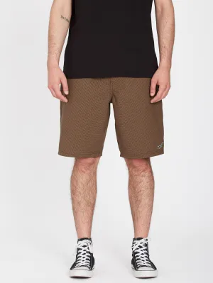 Outer Spaced 21" Shorts - RUBBER