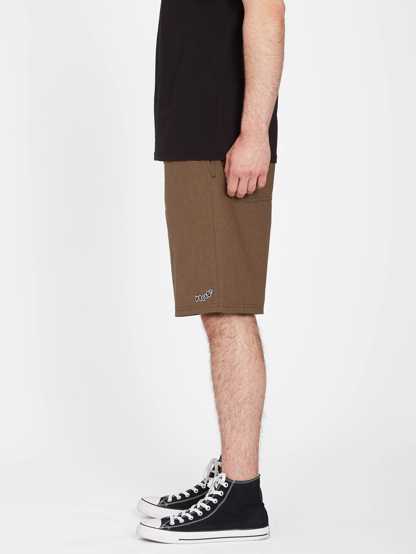 Outer Spaced 21" Shorts - RUBBER