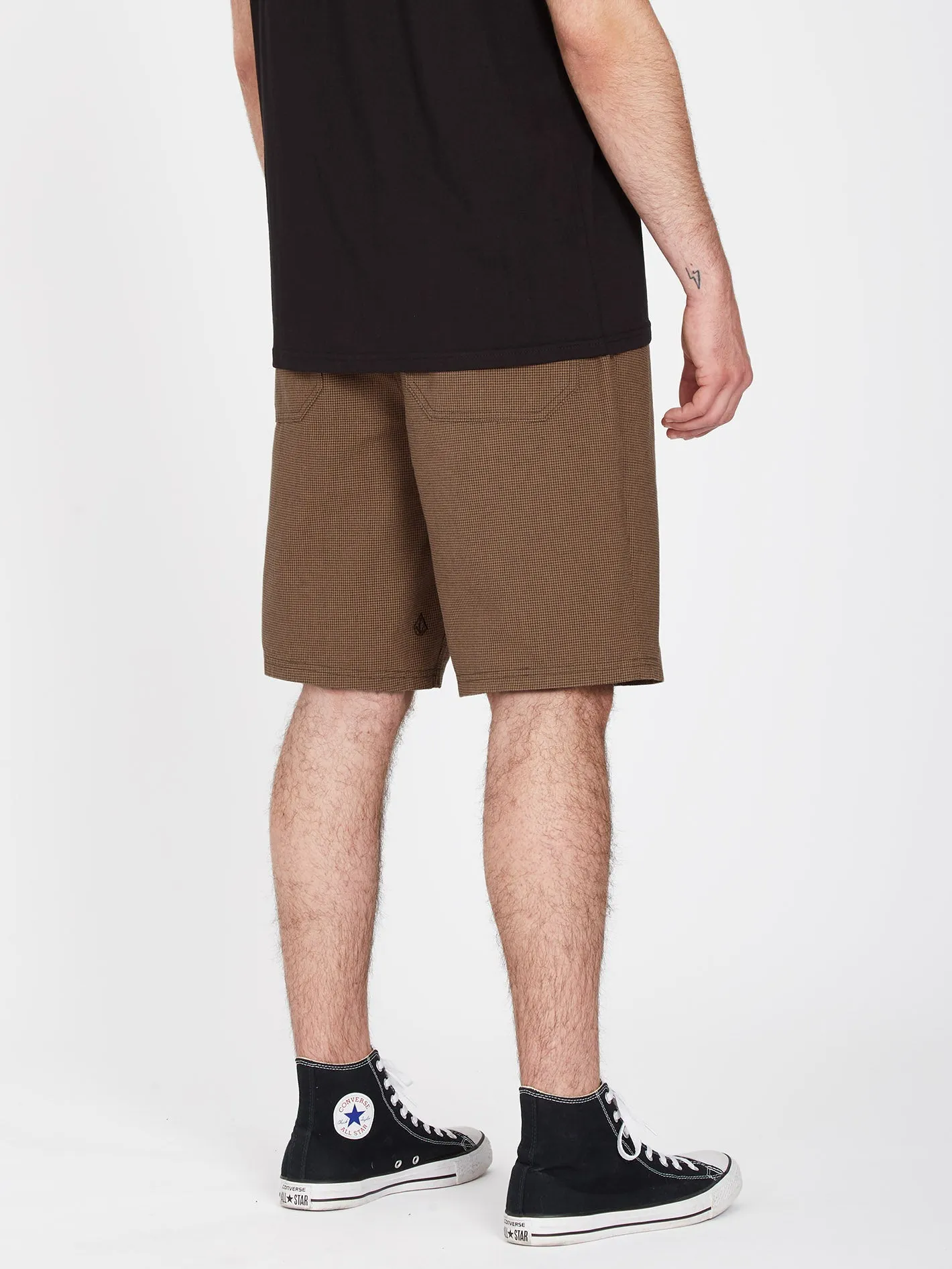 Outer Spaced 21" Shorts - RUBBER