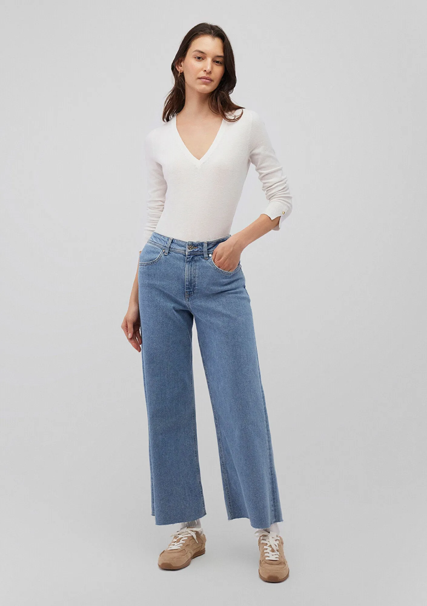Paloma Light Denim Jean Pants