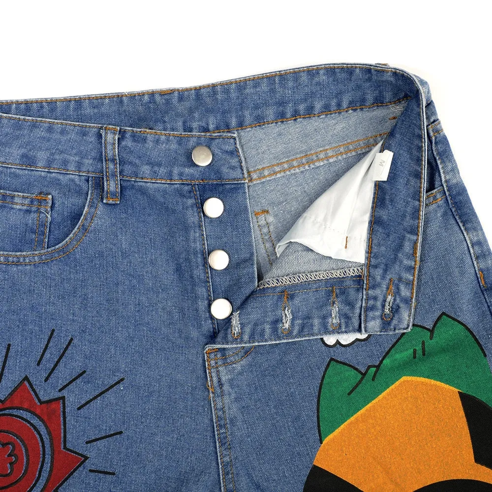 Pants Female Hight Waist Denim Jean