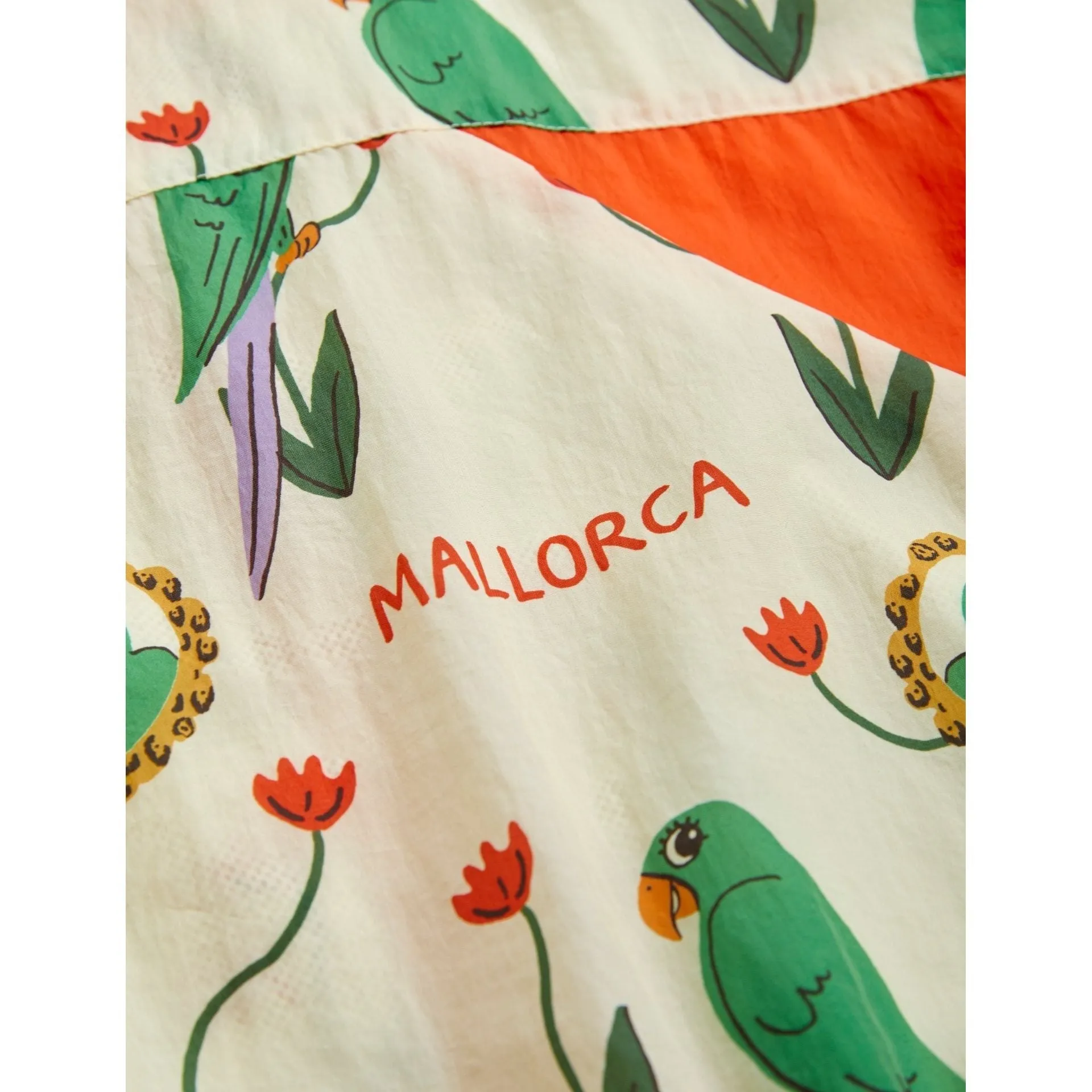 Parrots Aop Nylon Tracksuit Pants