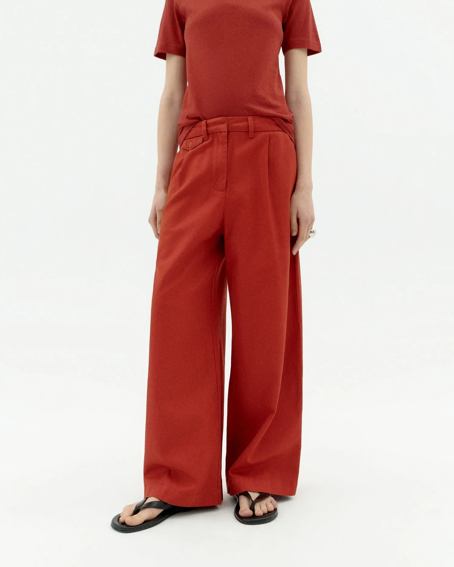 Pat Hemp Pants Red