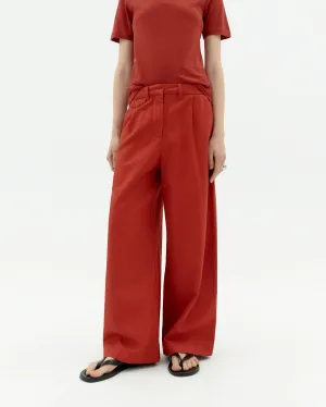 Pat Hemp Pants Red