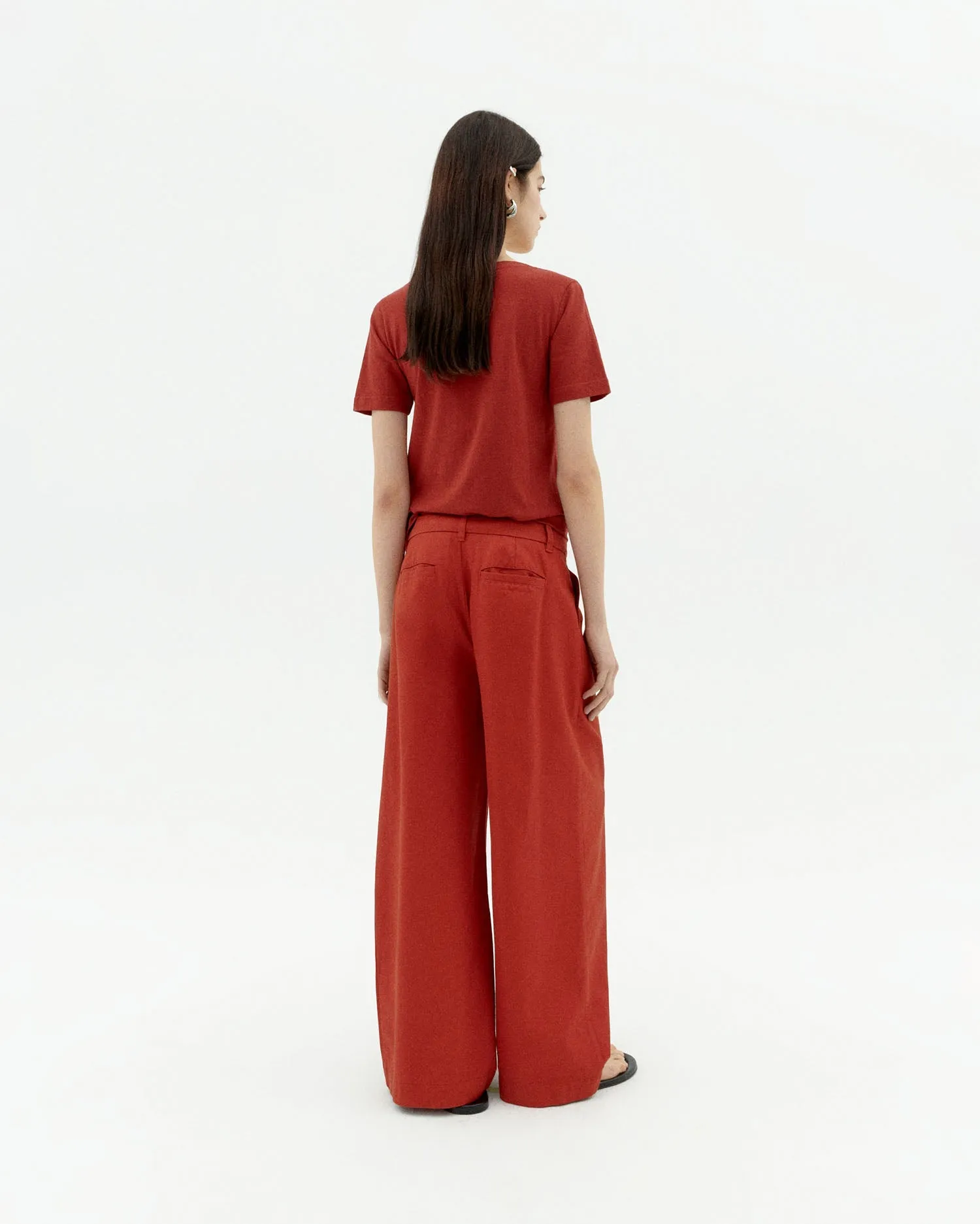 Pat Hemp Pants Red