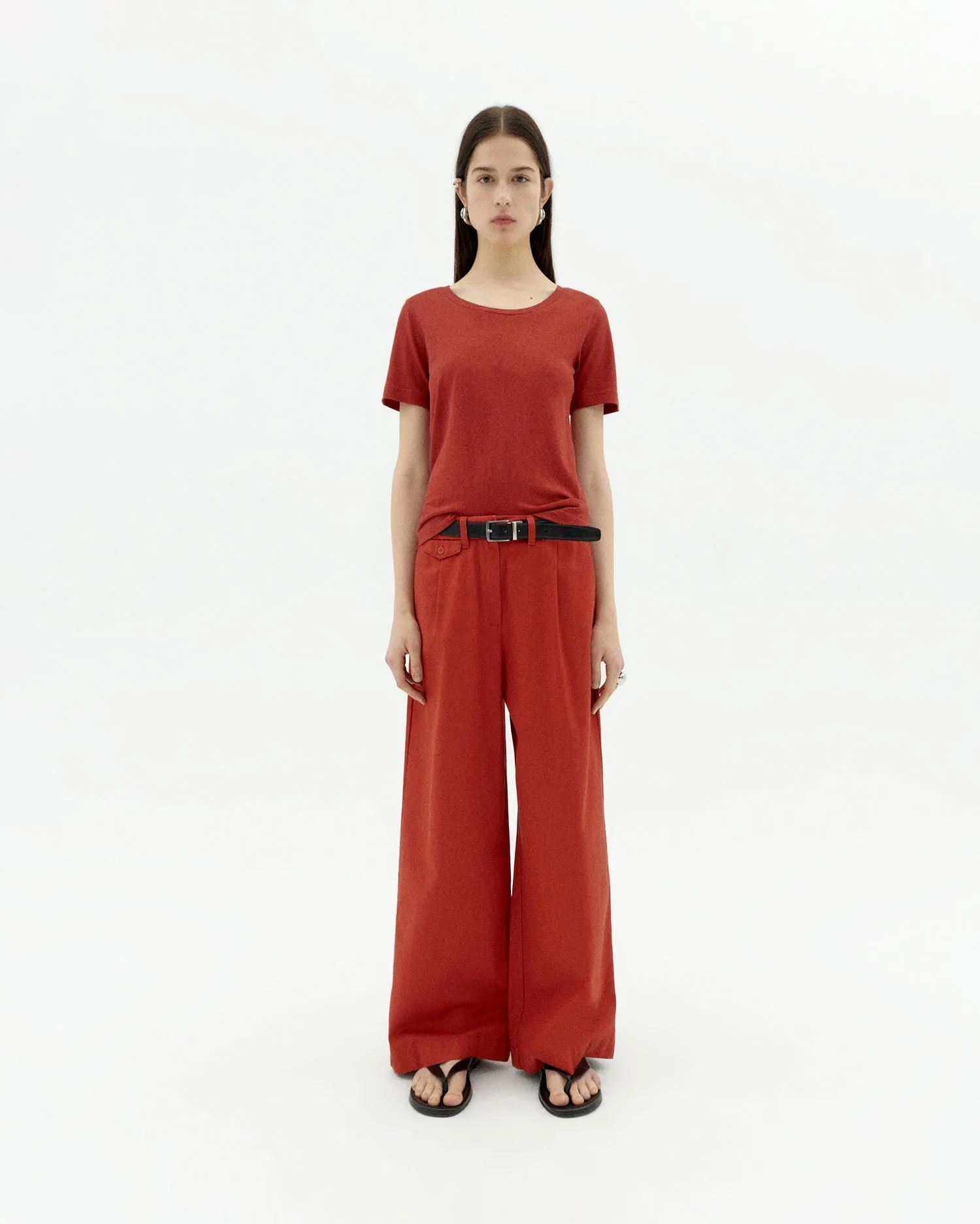 Pat Hemp Pants Red