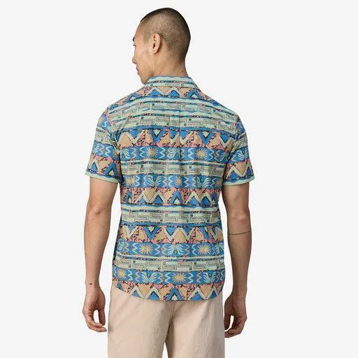 Patagonia Go-To Shirt High Hopes Geo: Salamander Green