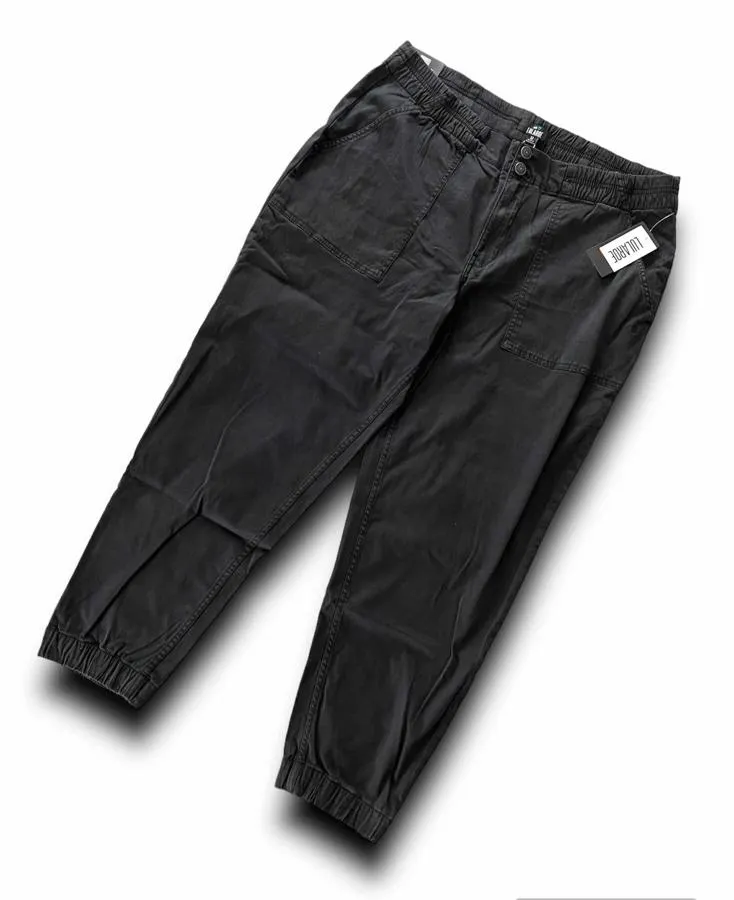 Patch Pocket Pant - Solid Black