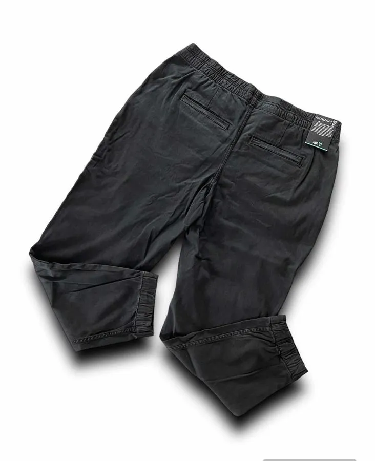Patch Pocket Pant - Solid Black