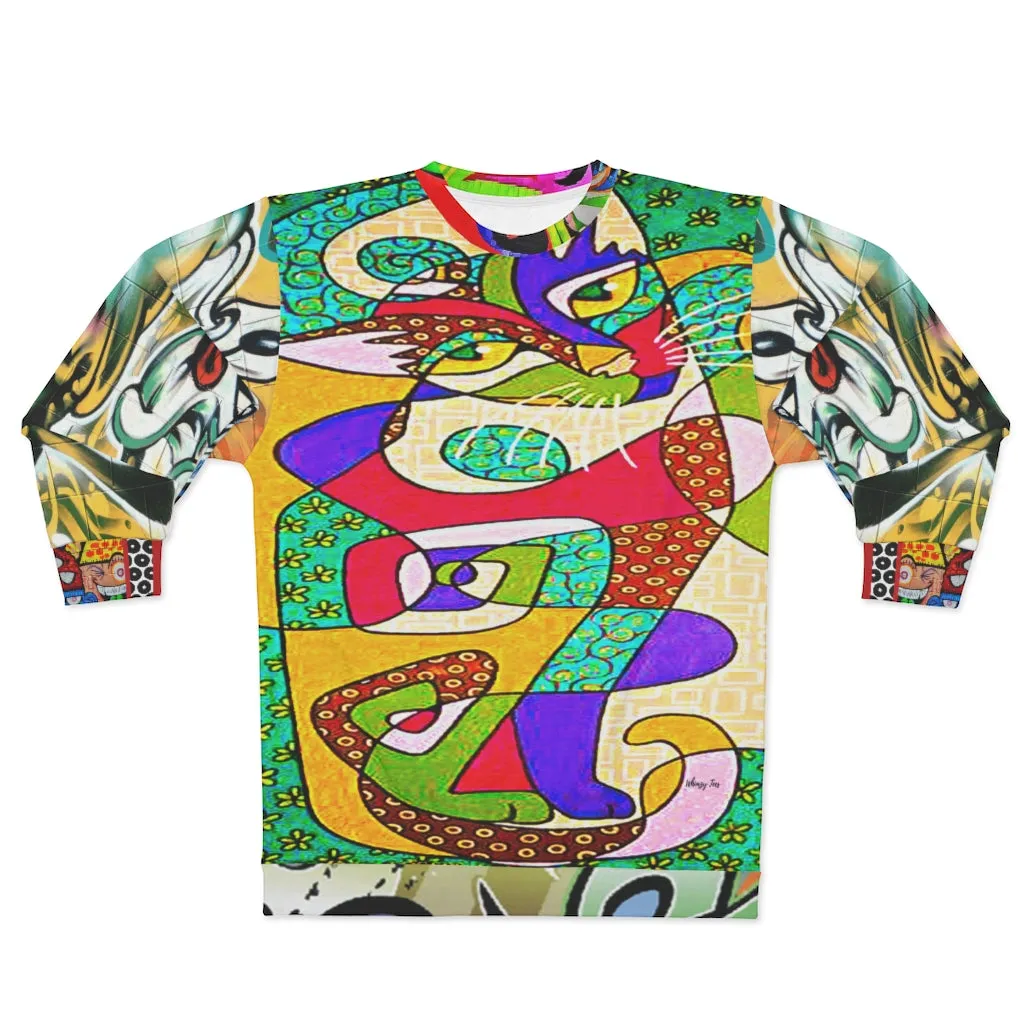 Picasso Kitty Sweatshirt