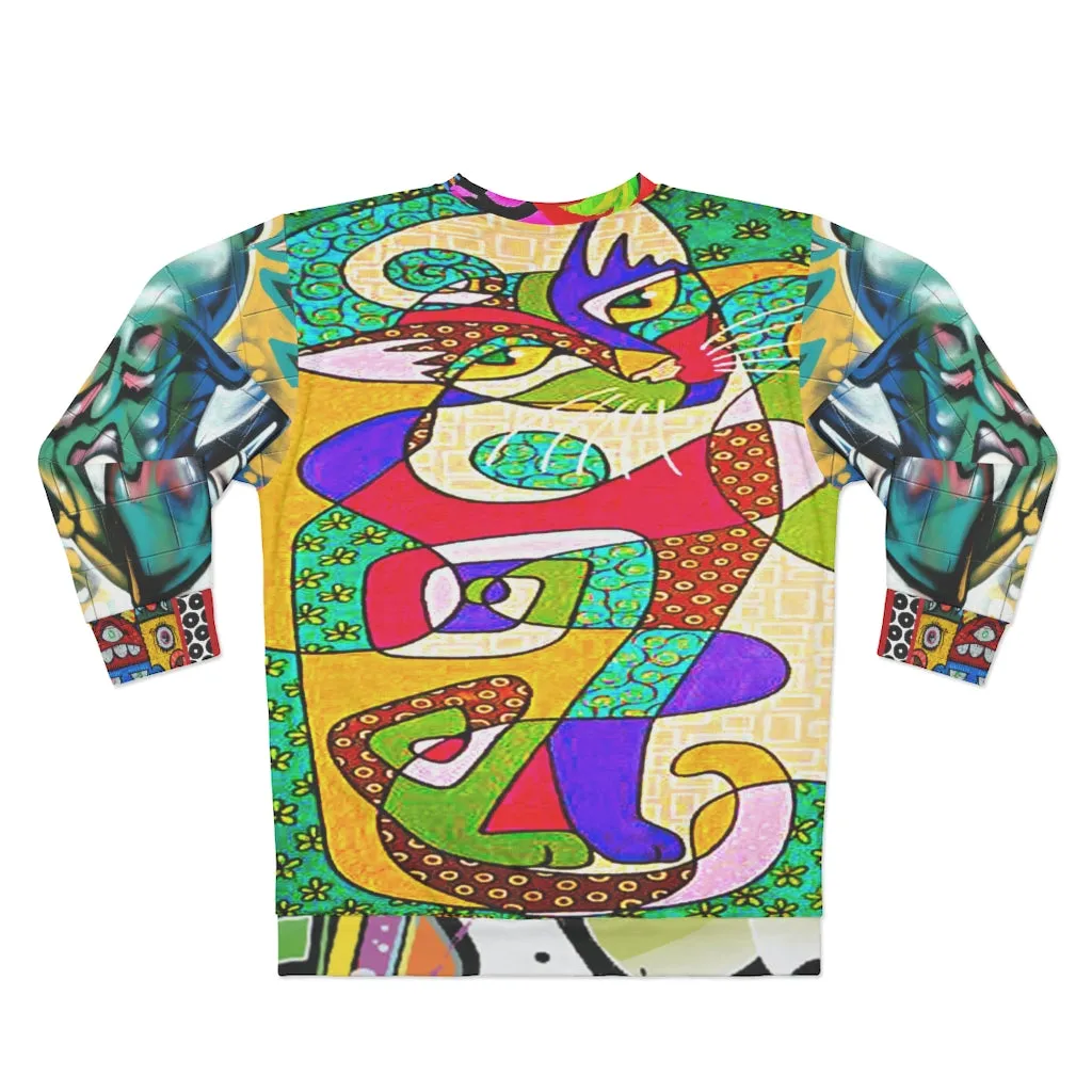 Picasso Kitty Sweatshirt