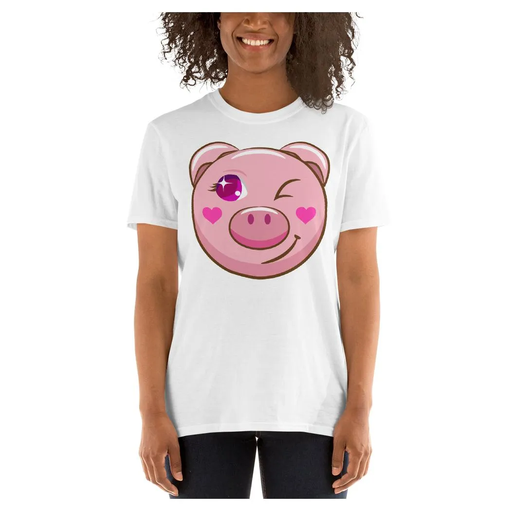 Pig Cuteness Emoji Tee