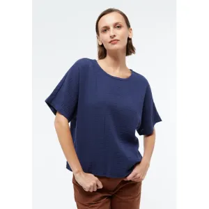 pina top in nightshade blue