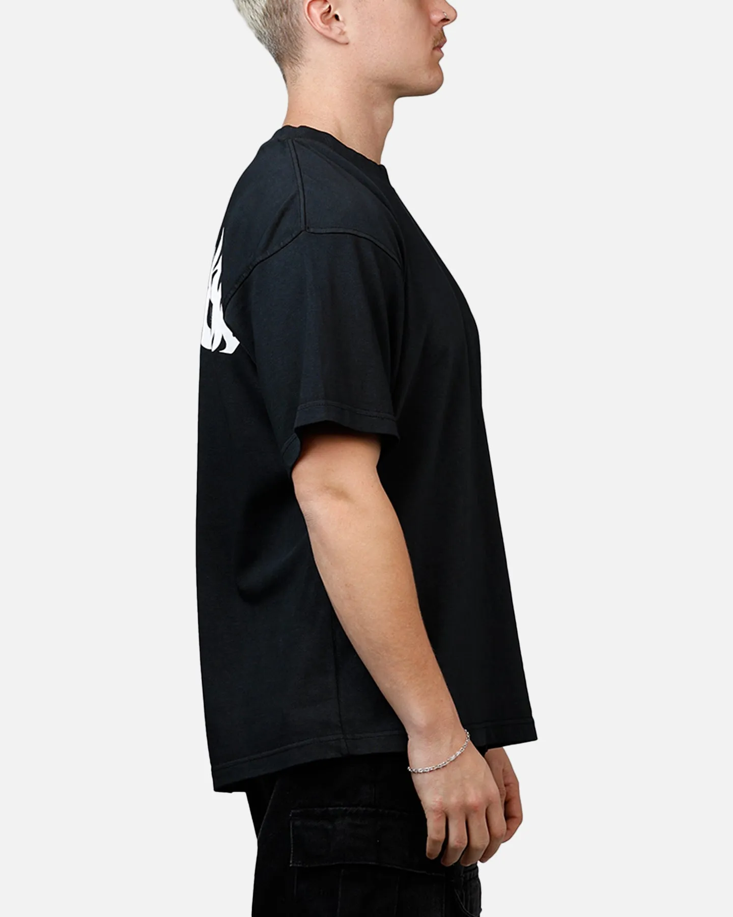 Playboy Flames 2.0 Boxy T-Shirt Black/White