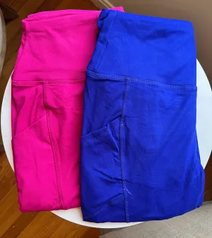 [Plus] Brushed Microfiber Legging with pockets