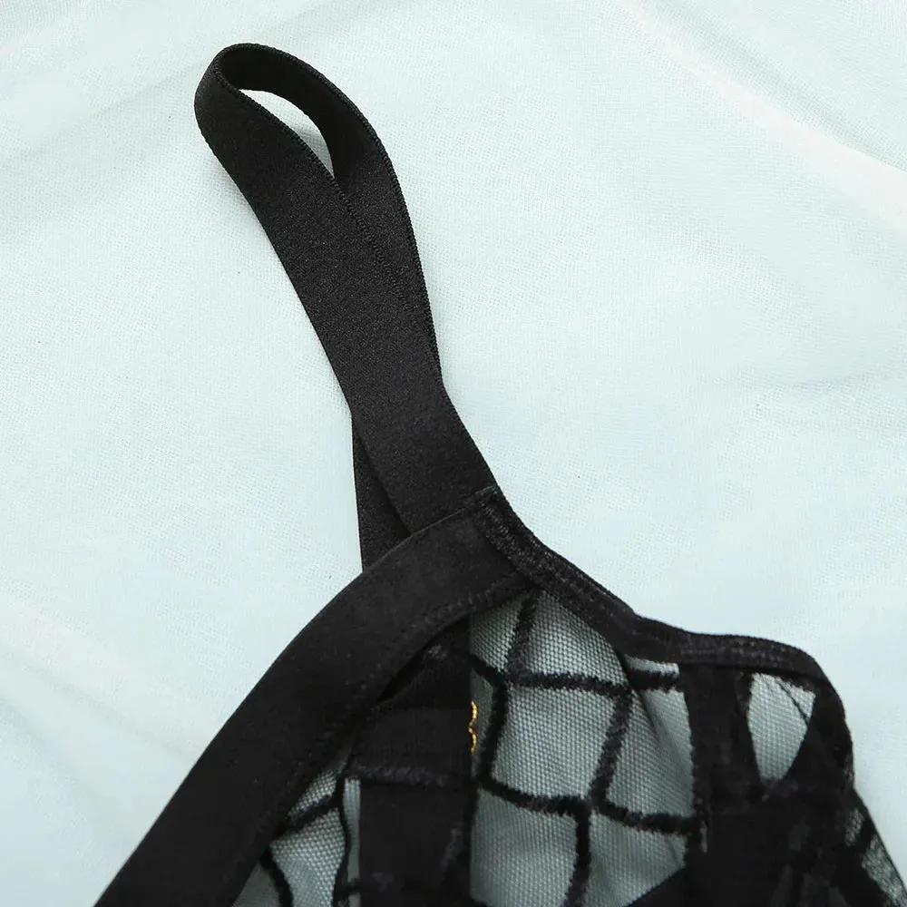 Polly | Bold Mesh Bodysuit