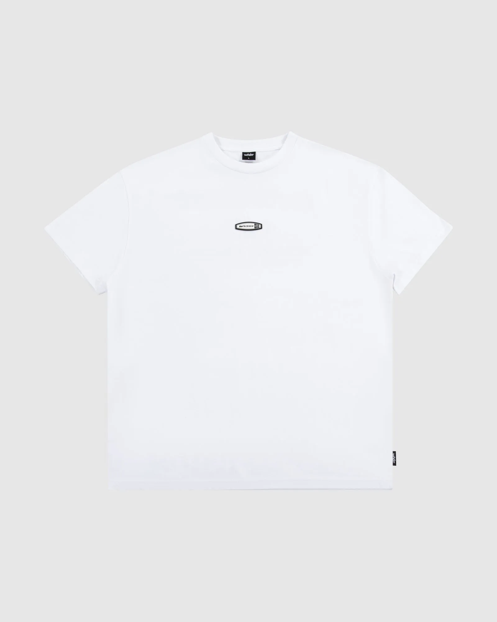 PRIMARY BOX FIT TEE - WHITE