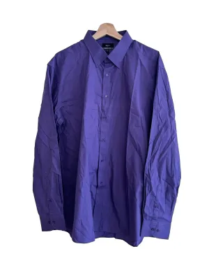 Purple Plain Long Sleeved Shirt