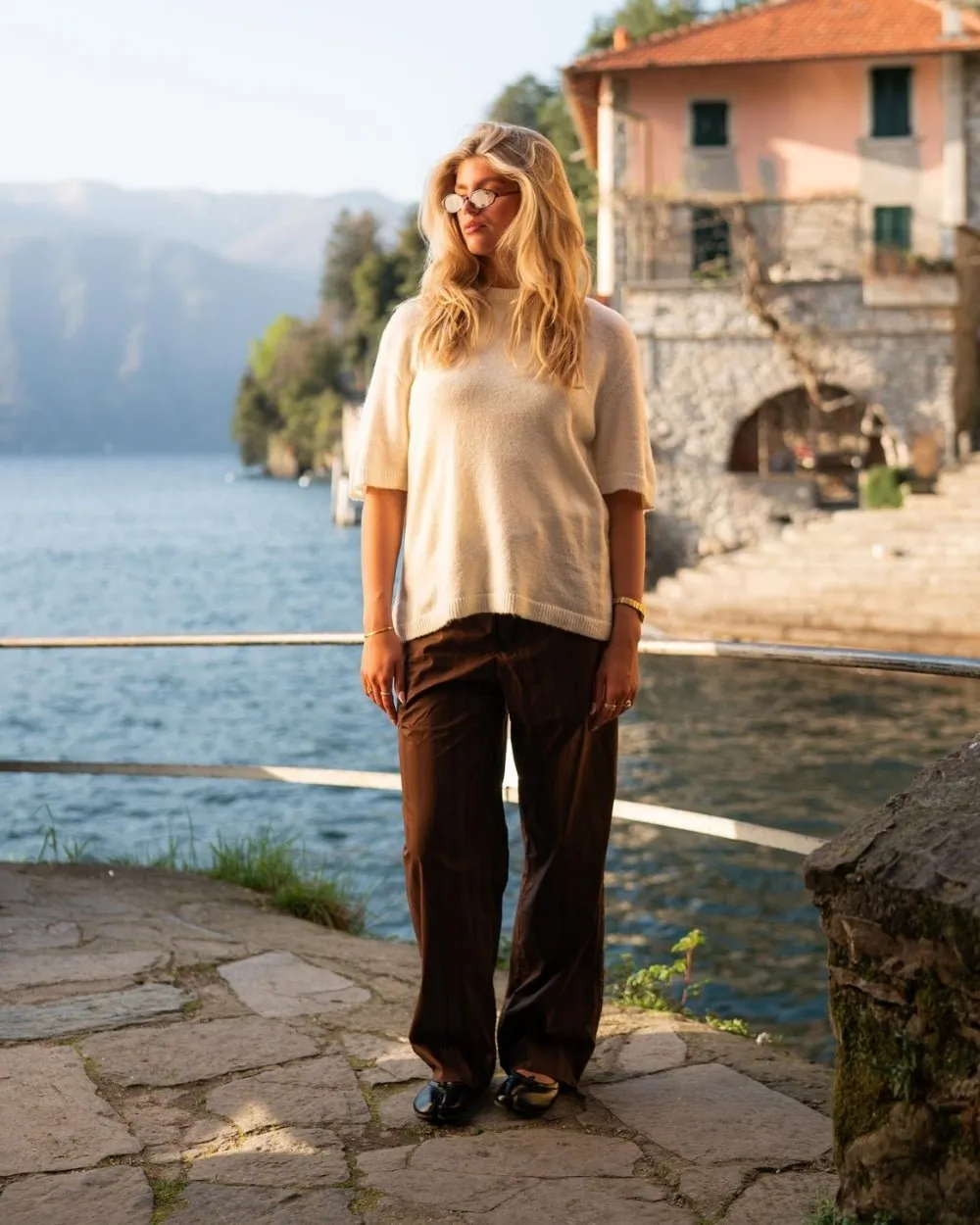 Pyjamas Pants Brown Striped
