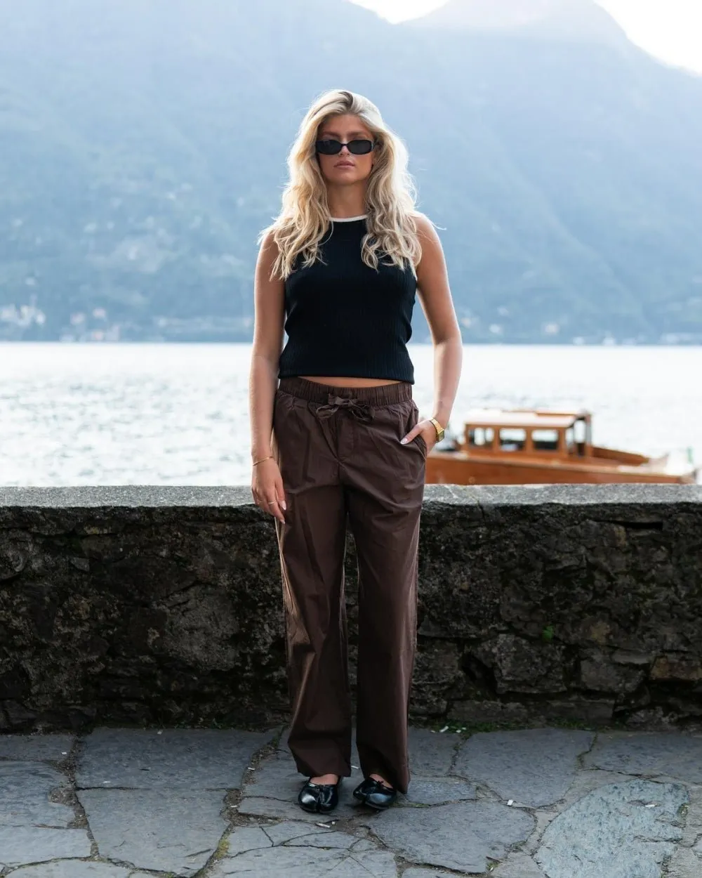 Pyjamas Pants Brown