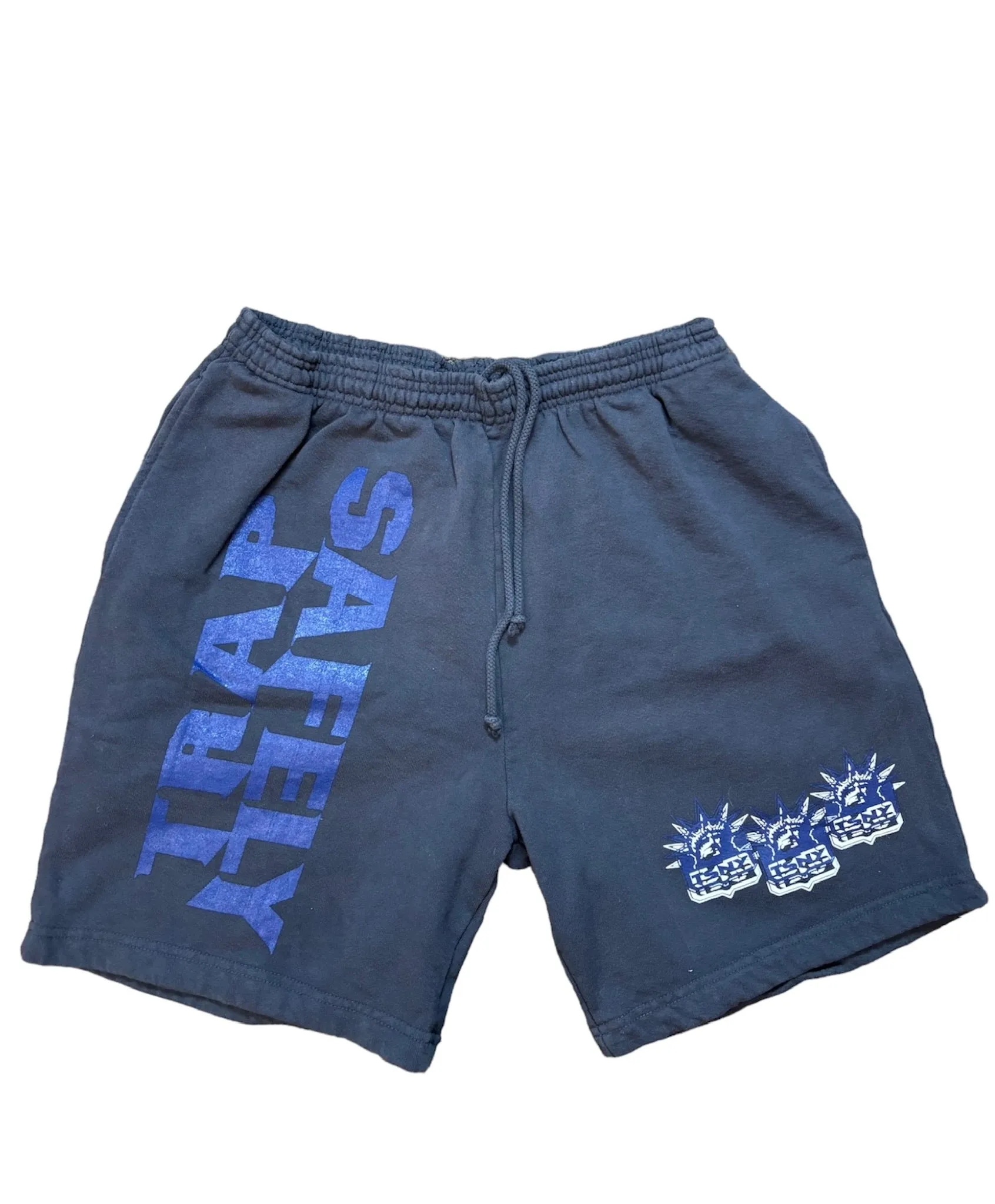 "TRAP SAFELY" Signature Sweat Shorts