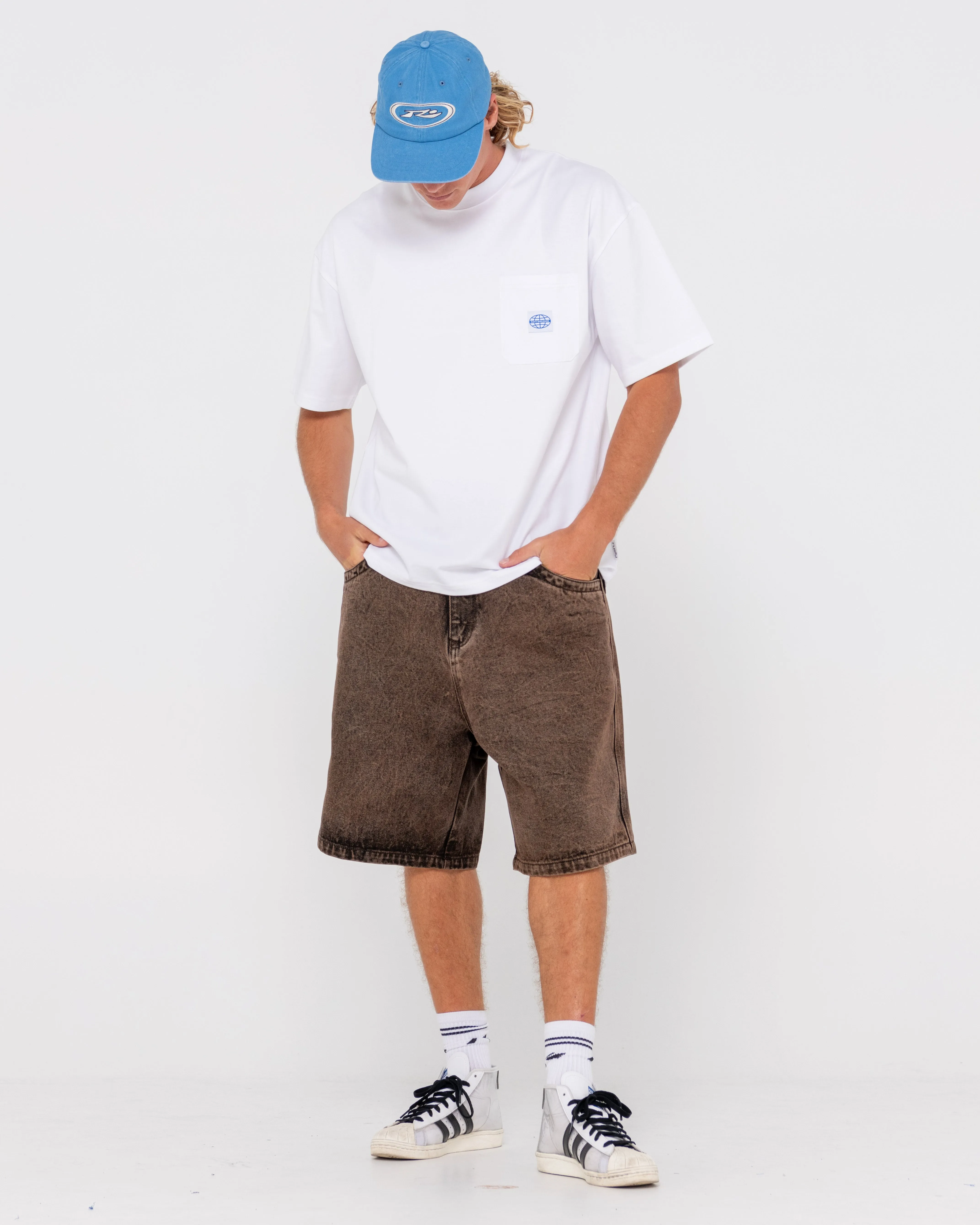 R Dot 22" Overdye Baggy Jort