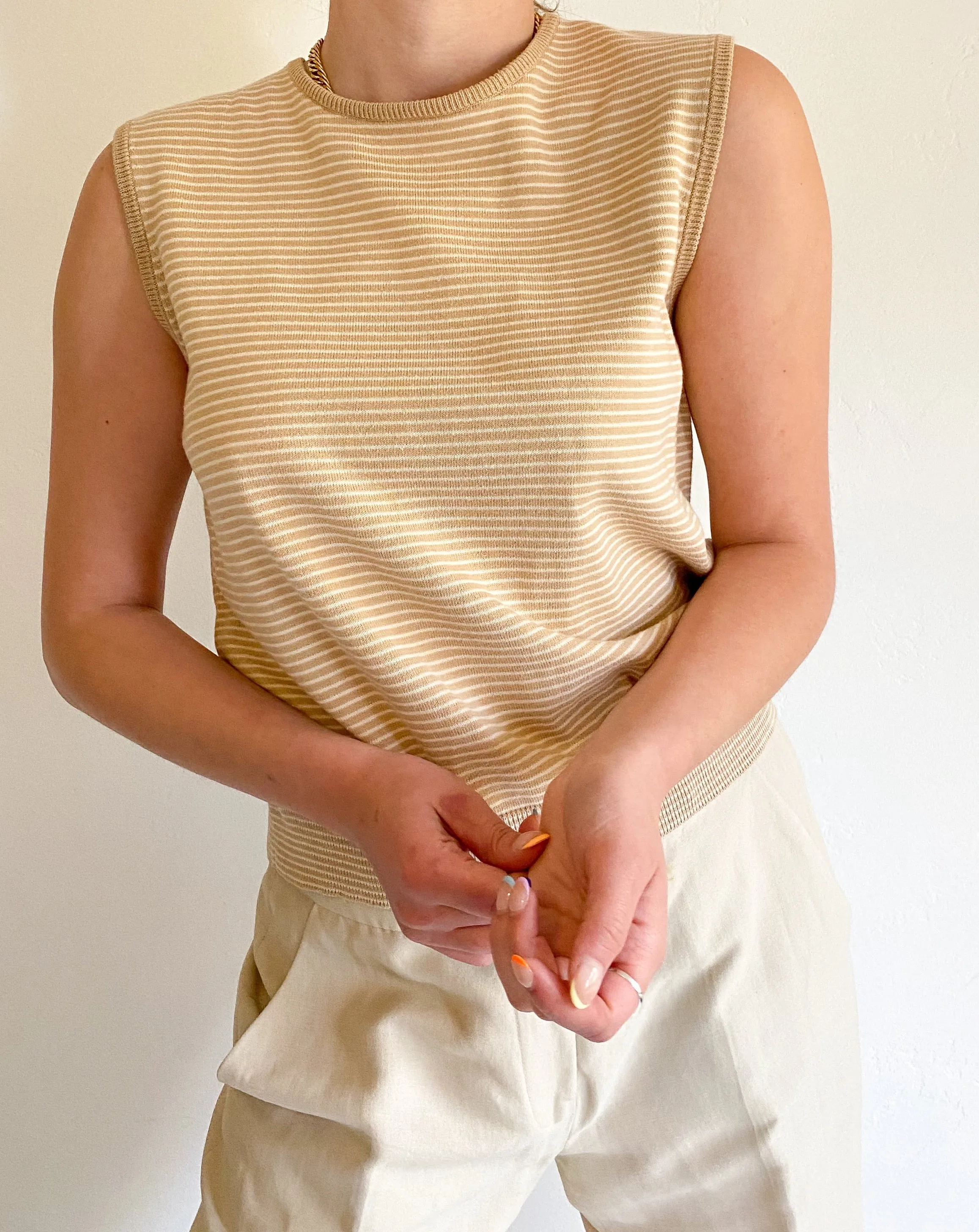 Ralph Lauren Pinstripe Tank