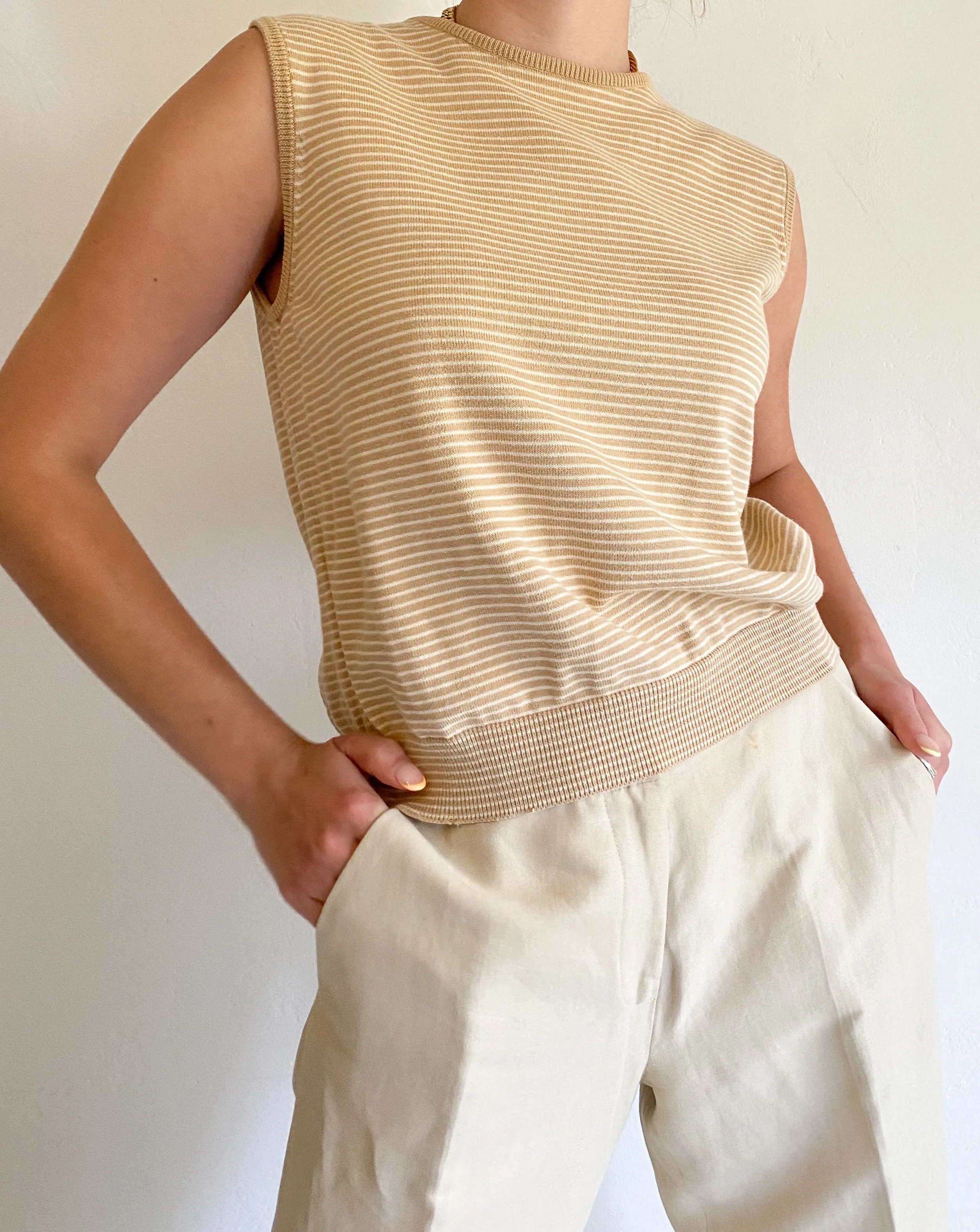 Ralph Lauren Pinstripe Tank
