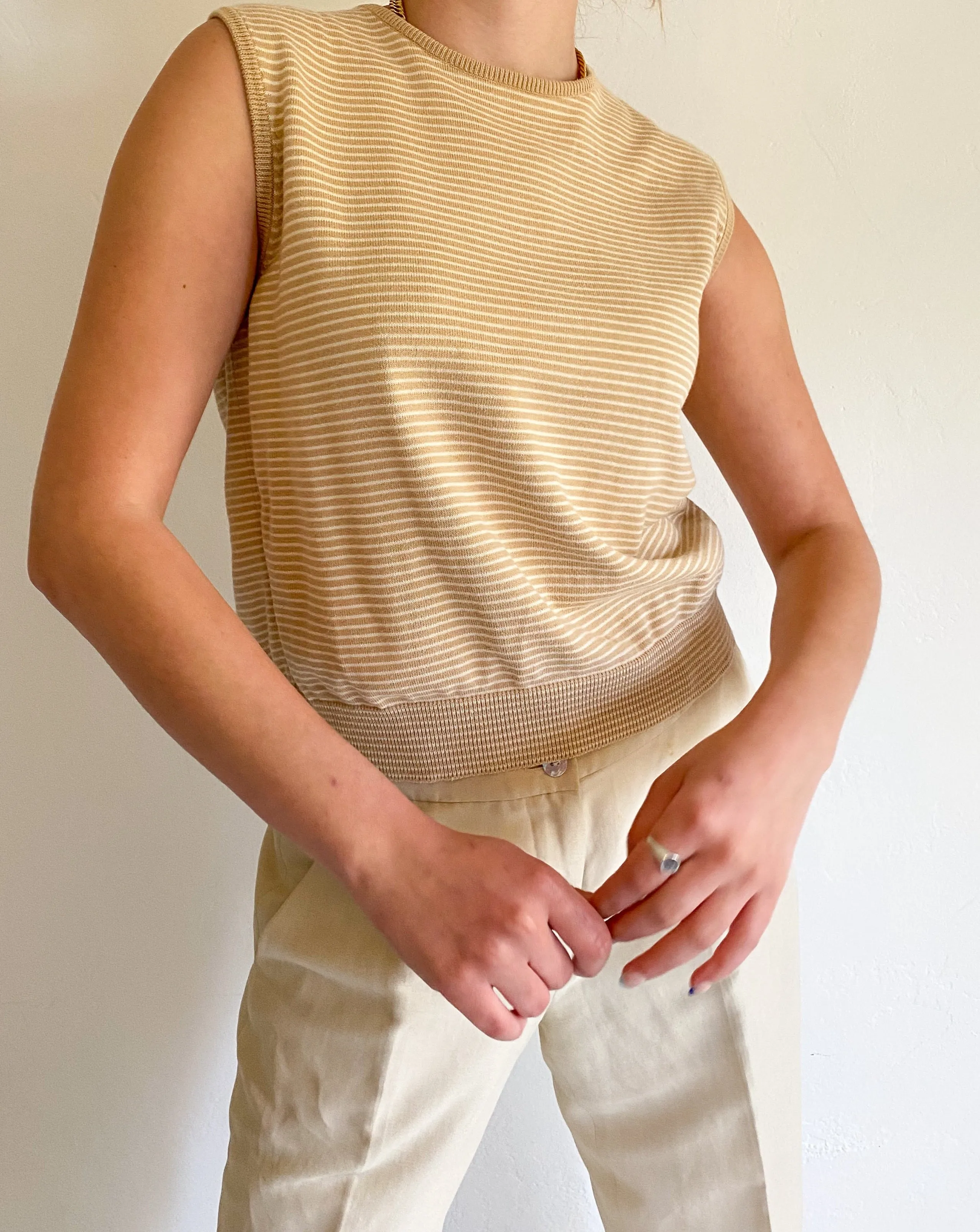 Ralph Lauren Pinstripe Tank