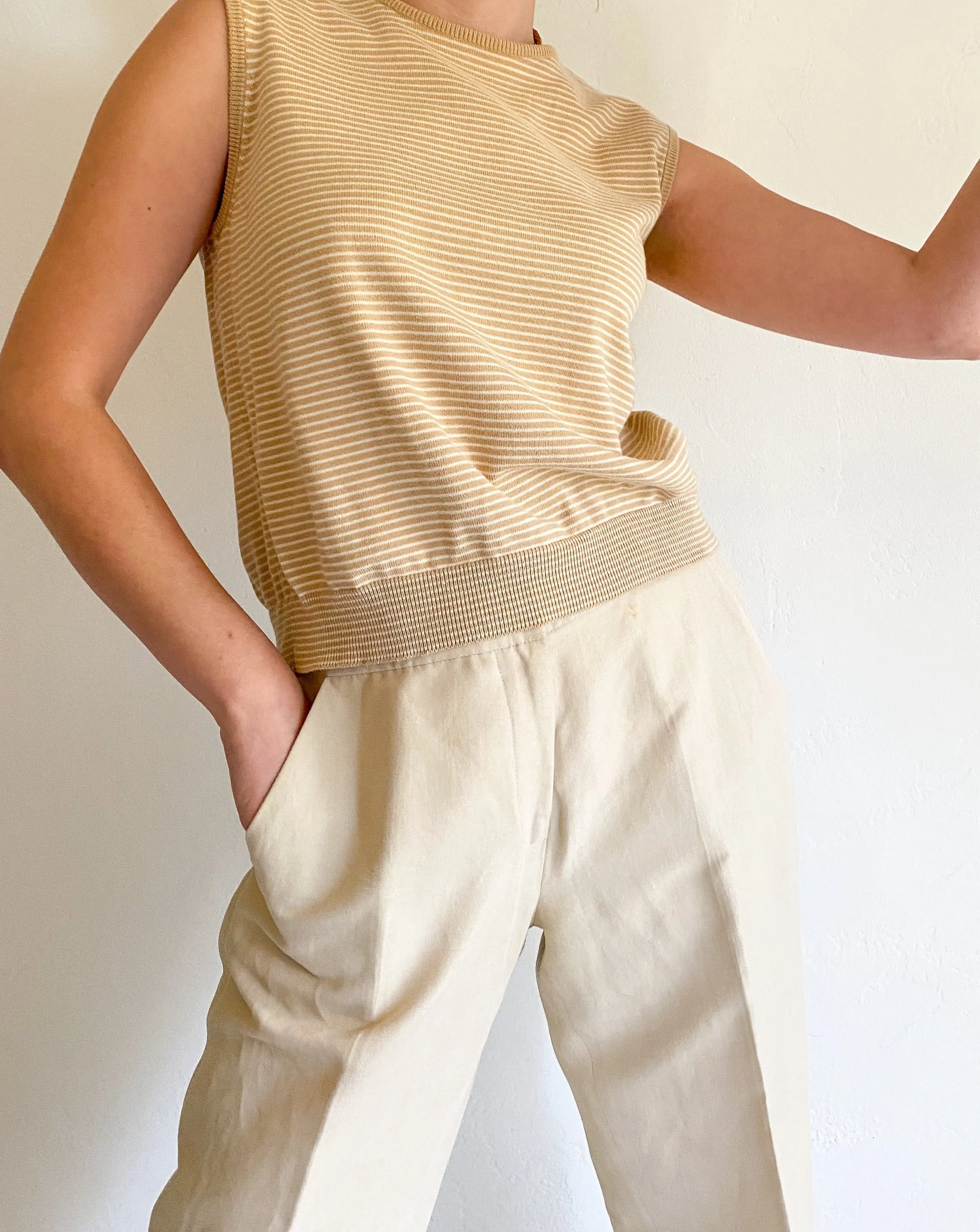 Ralph Lauren Pinstripe Tank