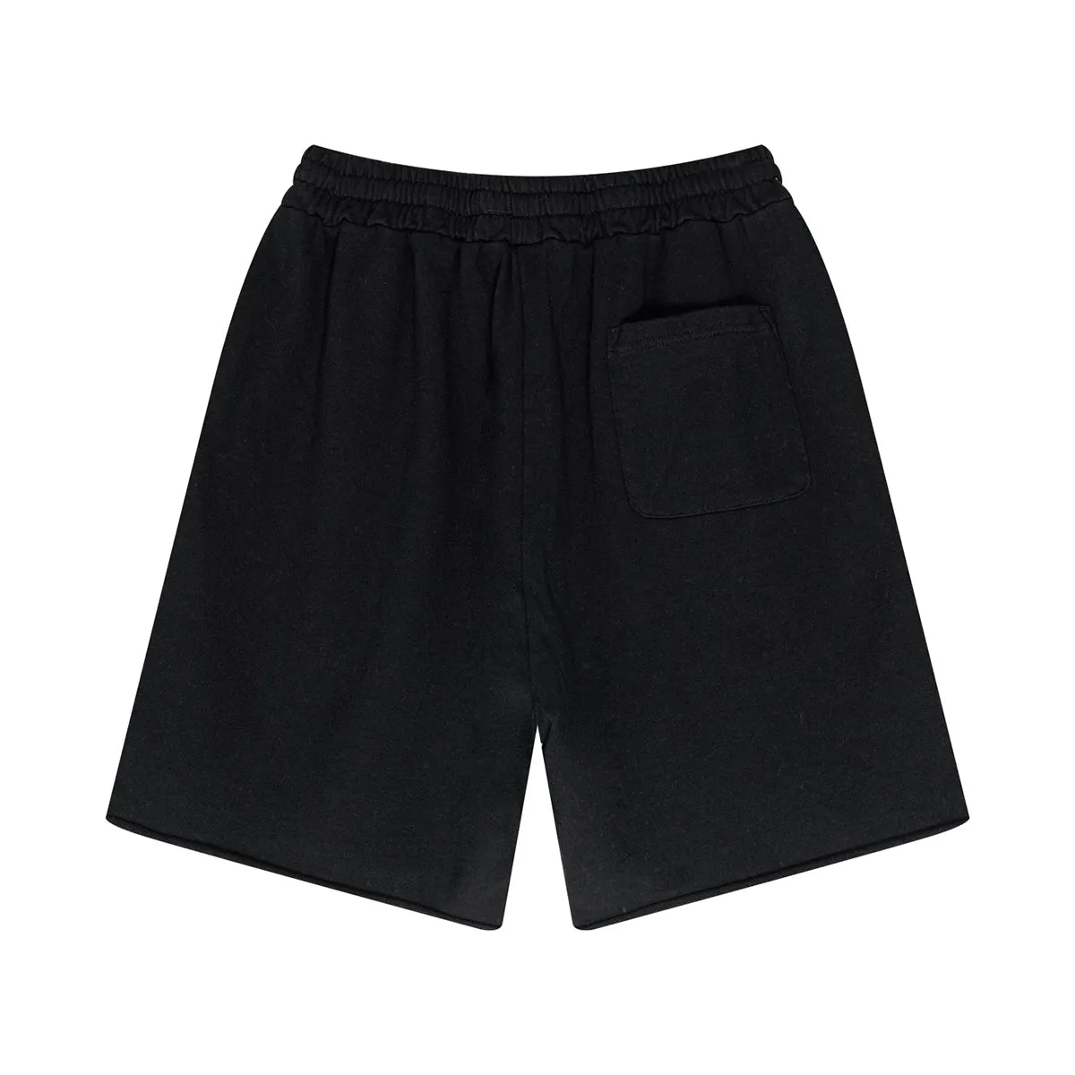Raw Edge Destructive Short Pants
