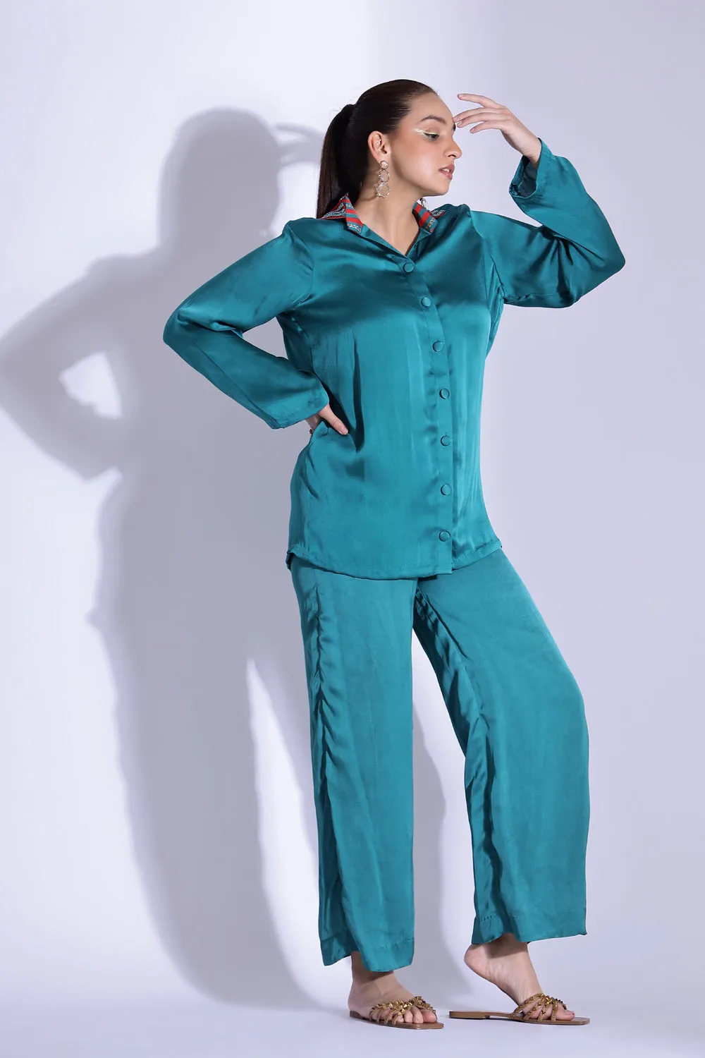 Relaxed Fit Shirt And Pants