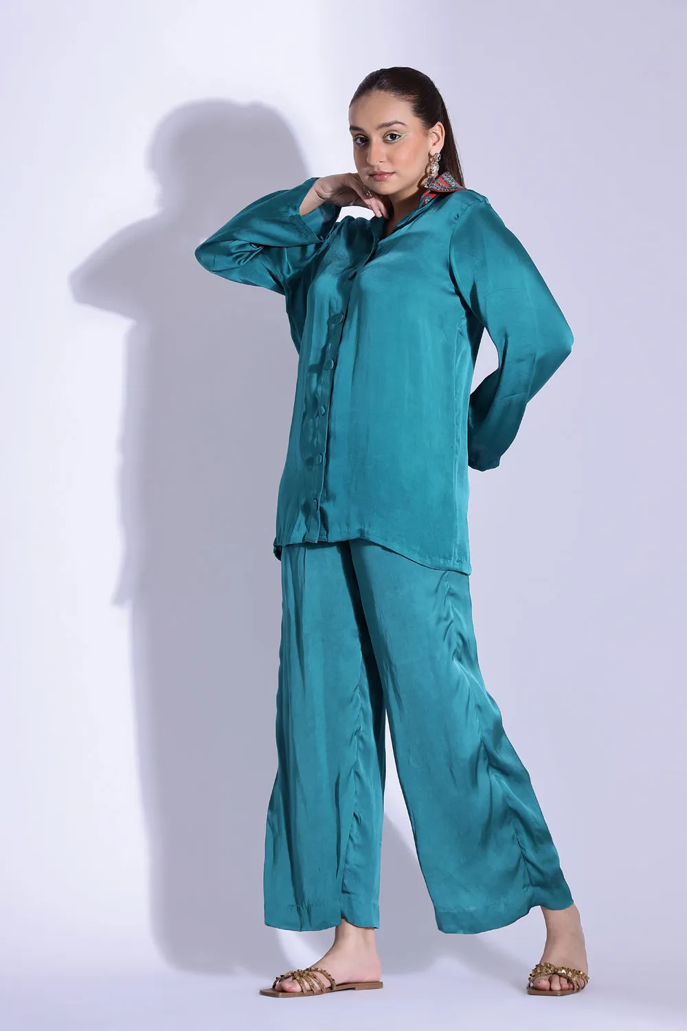 Relaxed Fit Shirt And Pants