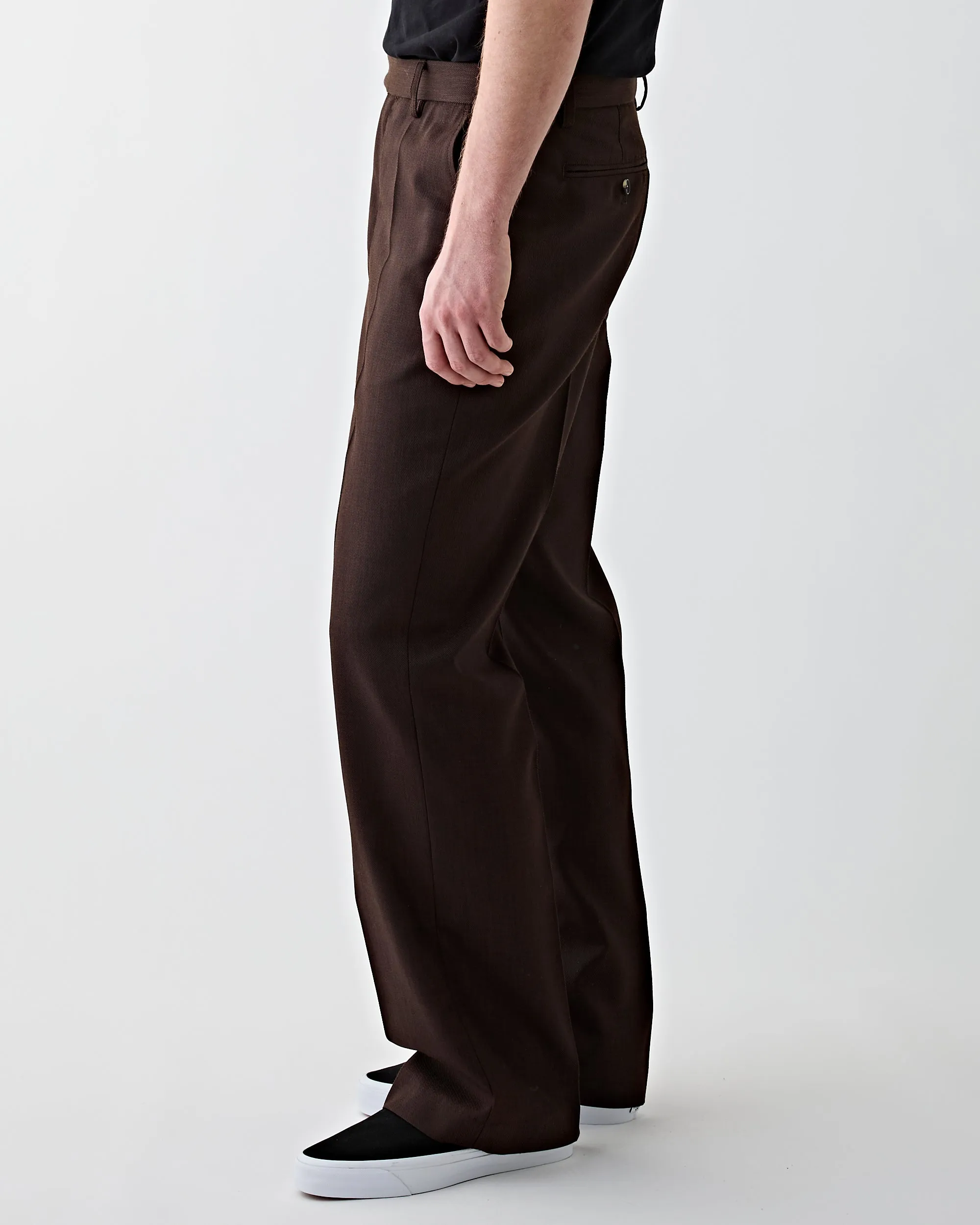 Relaxed Primo Trousers Brown