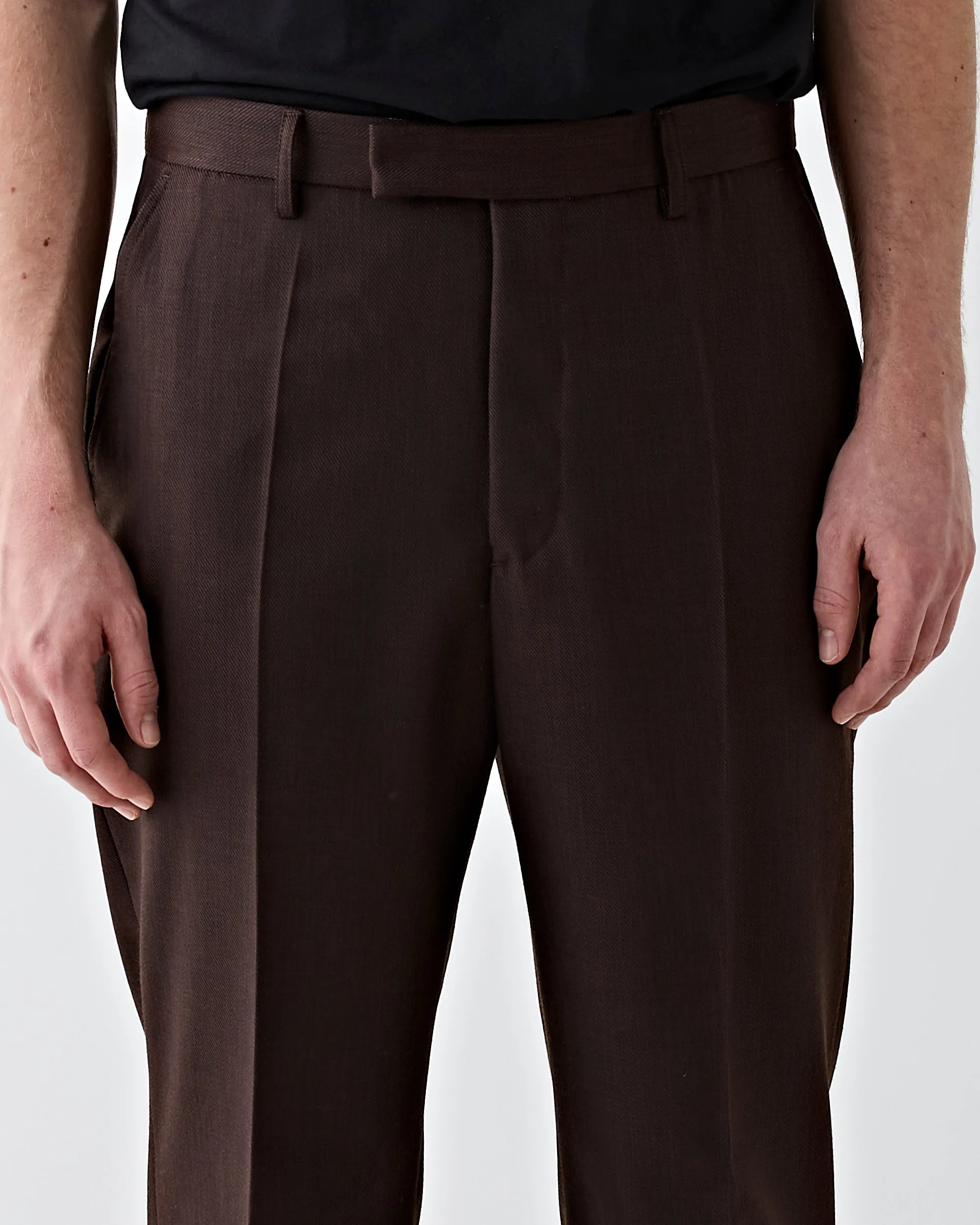 Relaxed Primo Trousers Brown