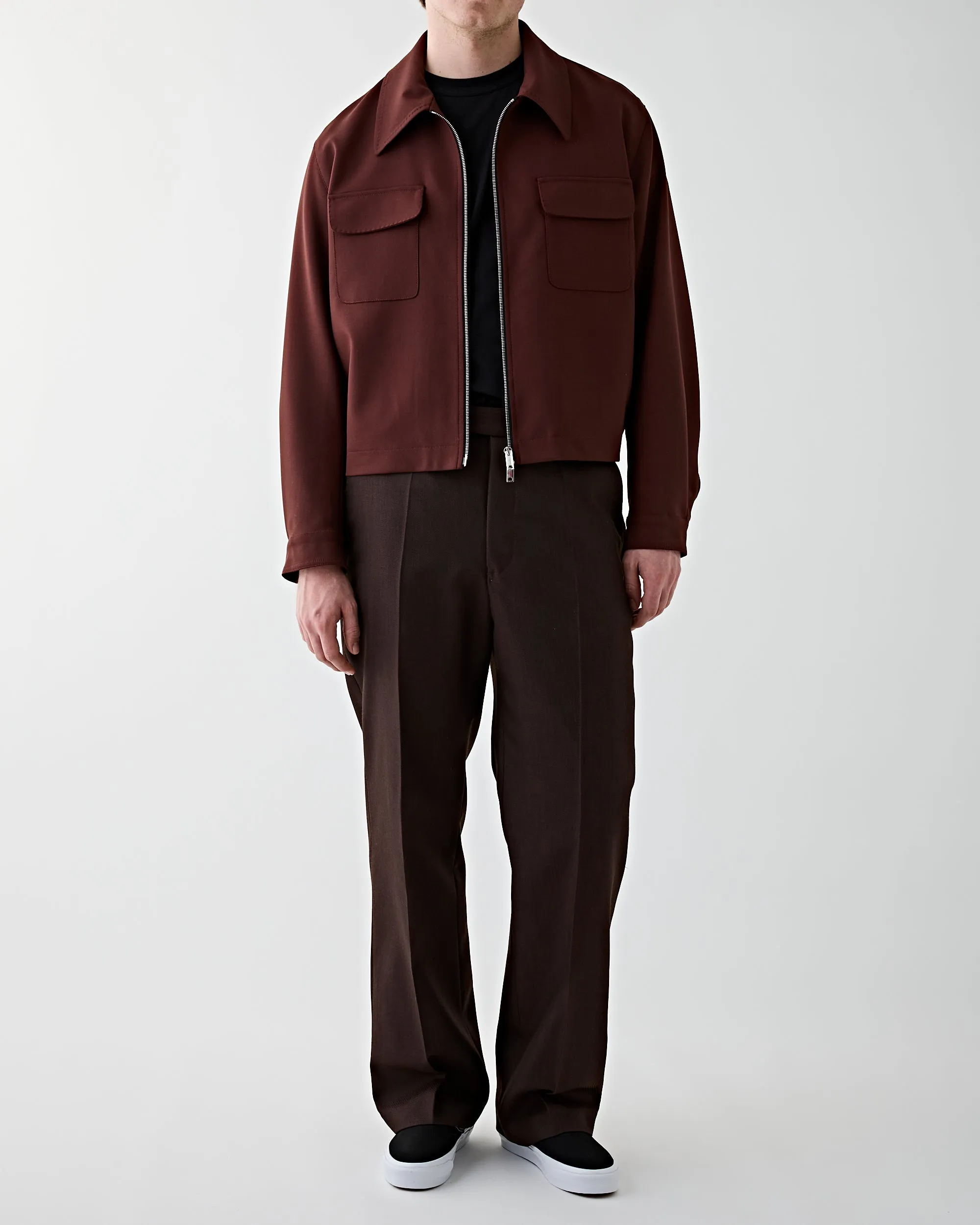 Relaxed Primo Trousers Brown